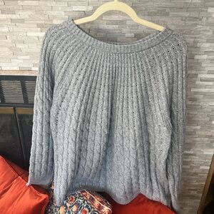 Lane Bryant Heather Gray Women's Sweater